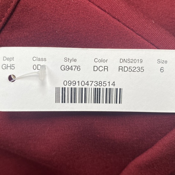 J.Crew Bell Sleeve Sheath Dress Burgundy Maroon - Picture 4 of 4